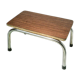 Vintage foot rest in formica