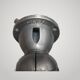 Jielde wall lamp with 2 articulated arms