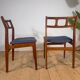 Set of 4 Danish teak dining chairs, 1960s