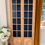 Renovated vintage display cabinet