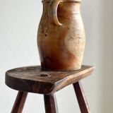 Antique 2 litre stoneware pitcher.