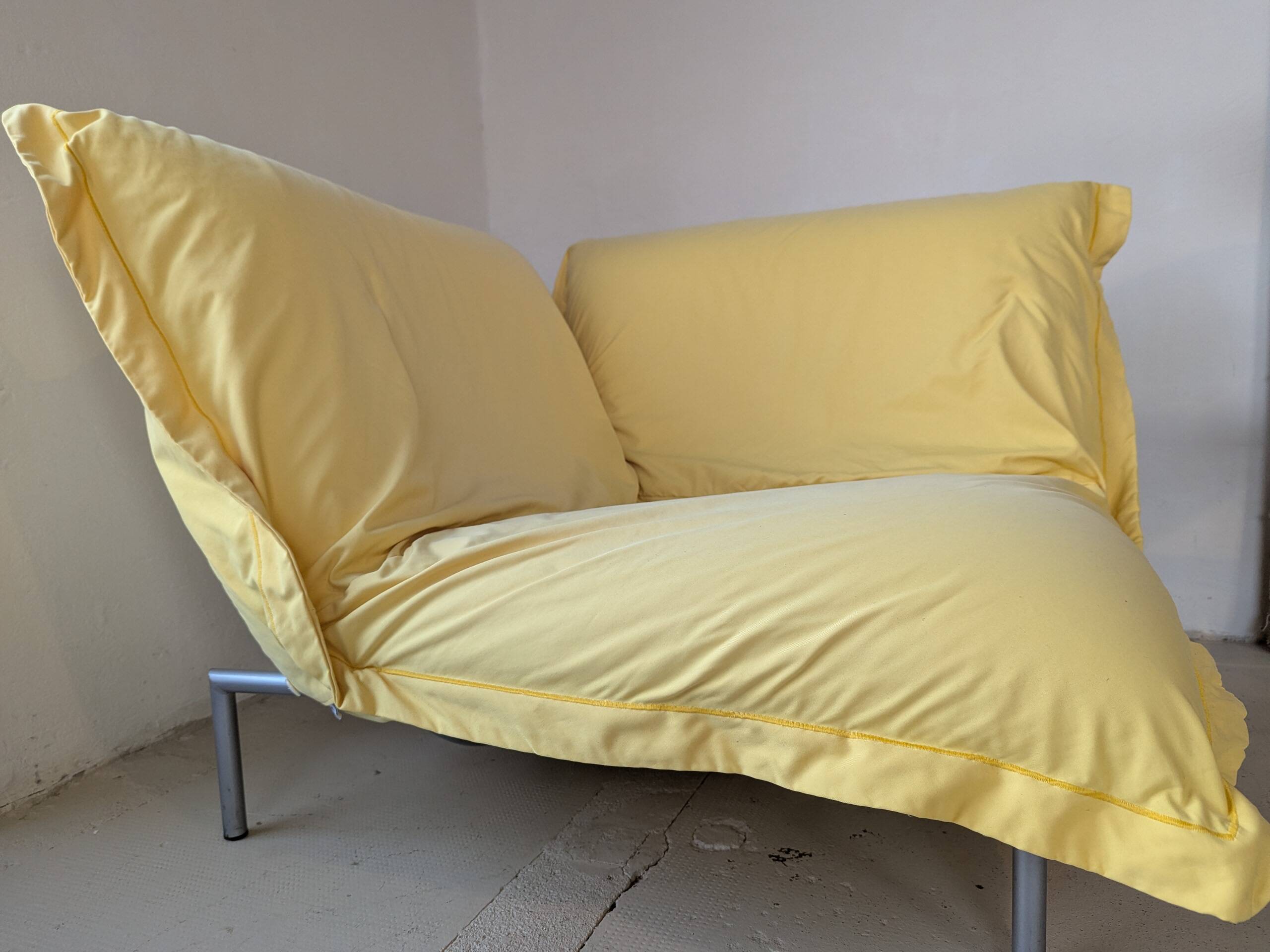 Cuddly corner armchair by Pascal Mourgue for Cinna