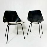 Tonneau chairs designed by Pierre Guairche for Steiner