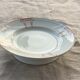 Compotier fruit cup in white art deco porcelain