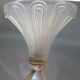 René Lalique, pendant light, opalescent chandelier, "Dahlias", signed, excellent condition.