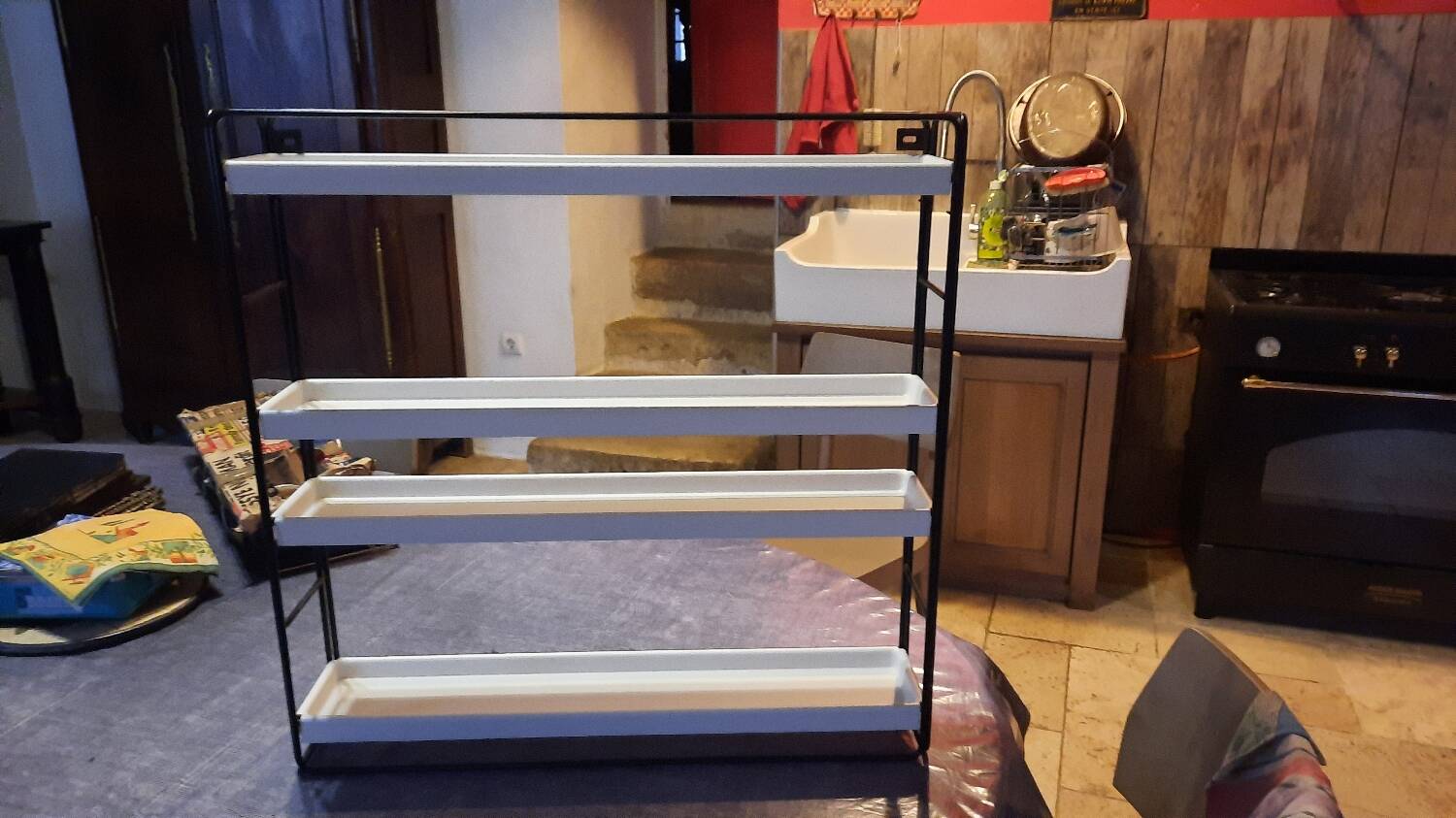 Vintage wall shelf
