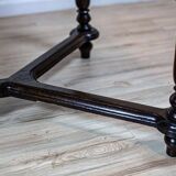 Antique Rectangular Oak Dining Table, 1890s