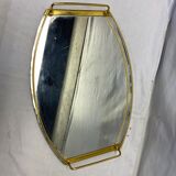 Art deco gilded tray