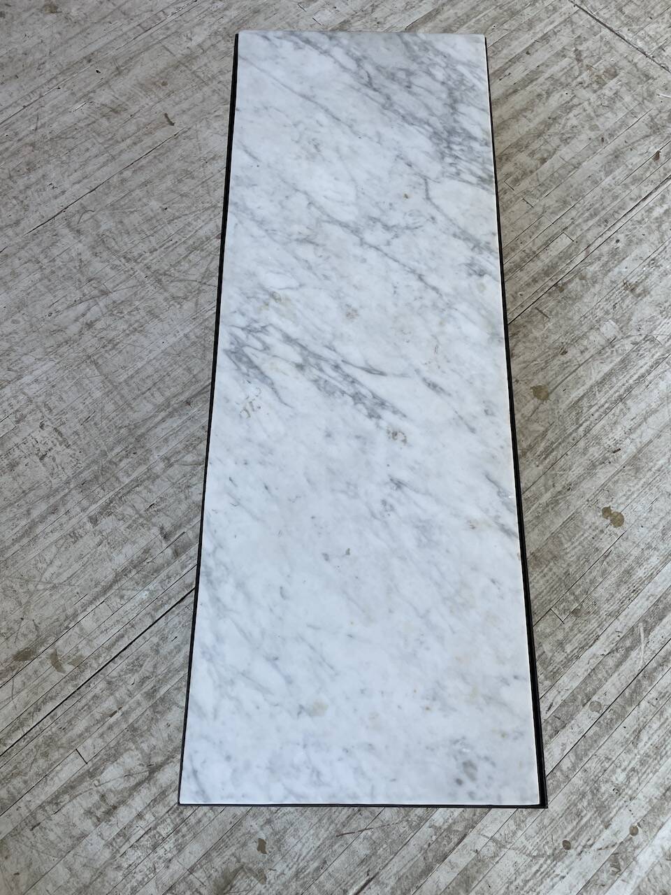 50s coffee table in metal and marble