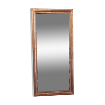 Miroir en bois doré 93X46