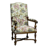 Antique French Oak Chair, 1890s