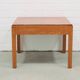 table basse carrée vintage des années 60