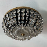 Ceiling lamp with tassels of the 70s