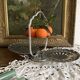 Plat de présentation vintage en inox 3 plateaux
