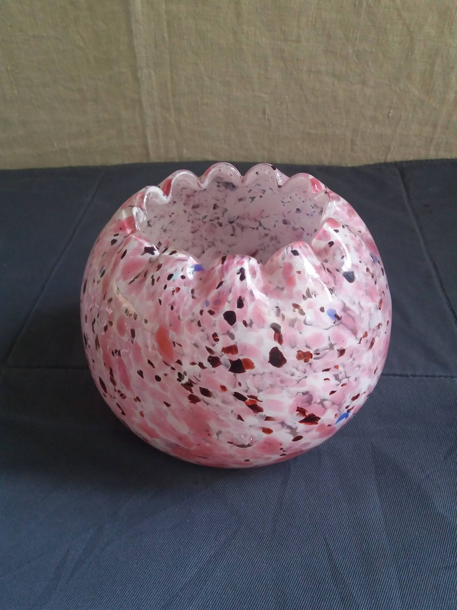 Vase en verrerie de clichy