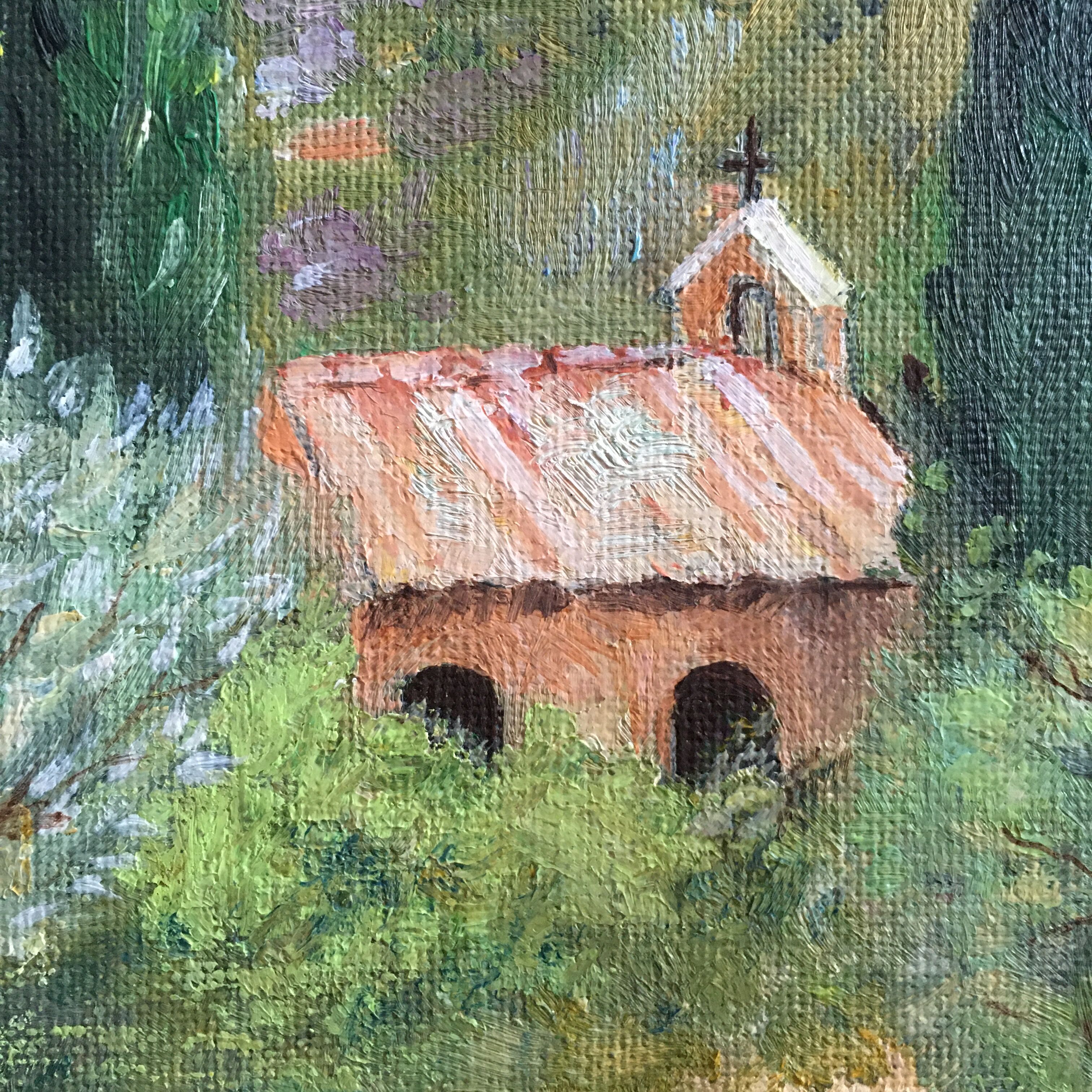 Provencal church painting