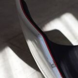 Space Age armchair lacquered fiber and fabrics 1970
