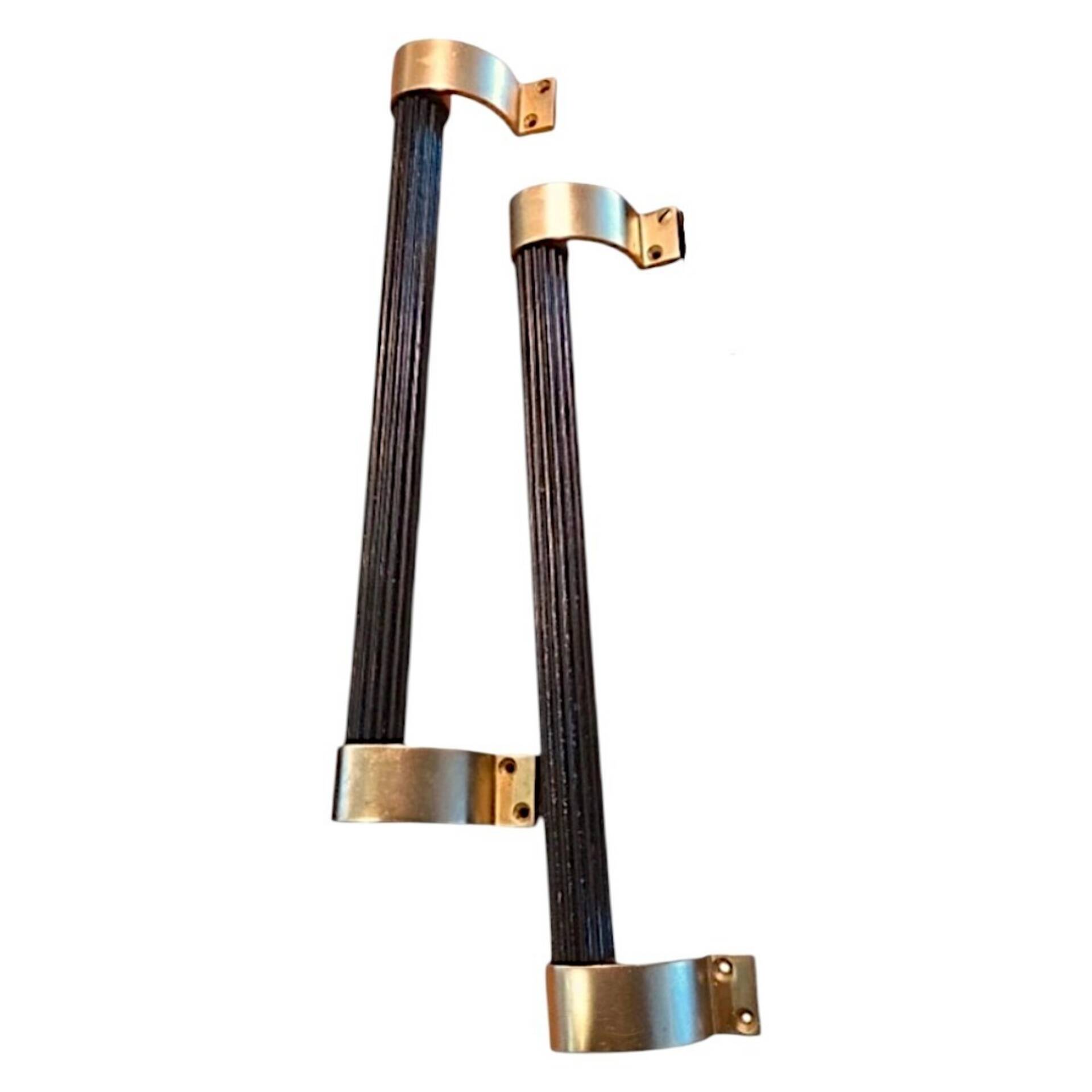 Art Deco handle pair