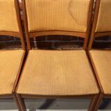 Set of 6 wooden chairs