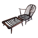 Windsor ercol + ottoman