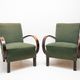 Bentwood armchairs by Jindřich Halabala for UP Závody, 1950´s