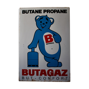 Tôle émaillée publicitaire