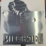 MICHELIN vélosolex advertising plate in silkscreened sheet metal