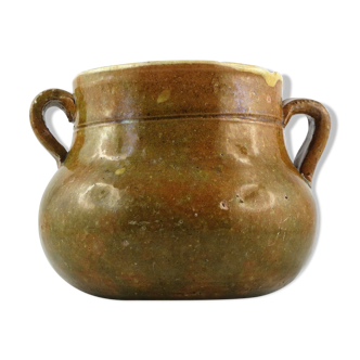 Pignate terracotta glazed Vallauris popular culinary ceramic