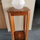 High art deco walnut selette