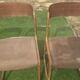 4 chaises Baumann modèle Traîneau