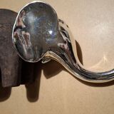 Wooden elephant bookends