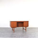 Mid-Century Modern Danish Teak Executive Desk, 1960s