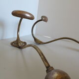 Pair of brass hooks