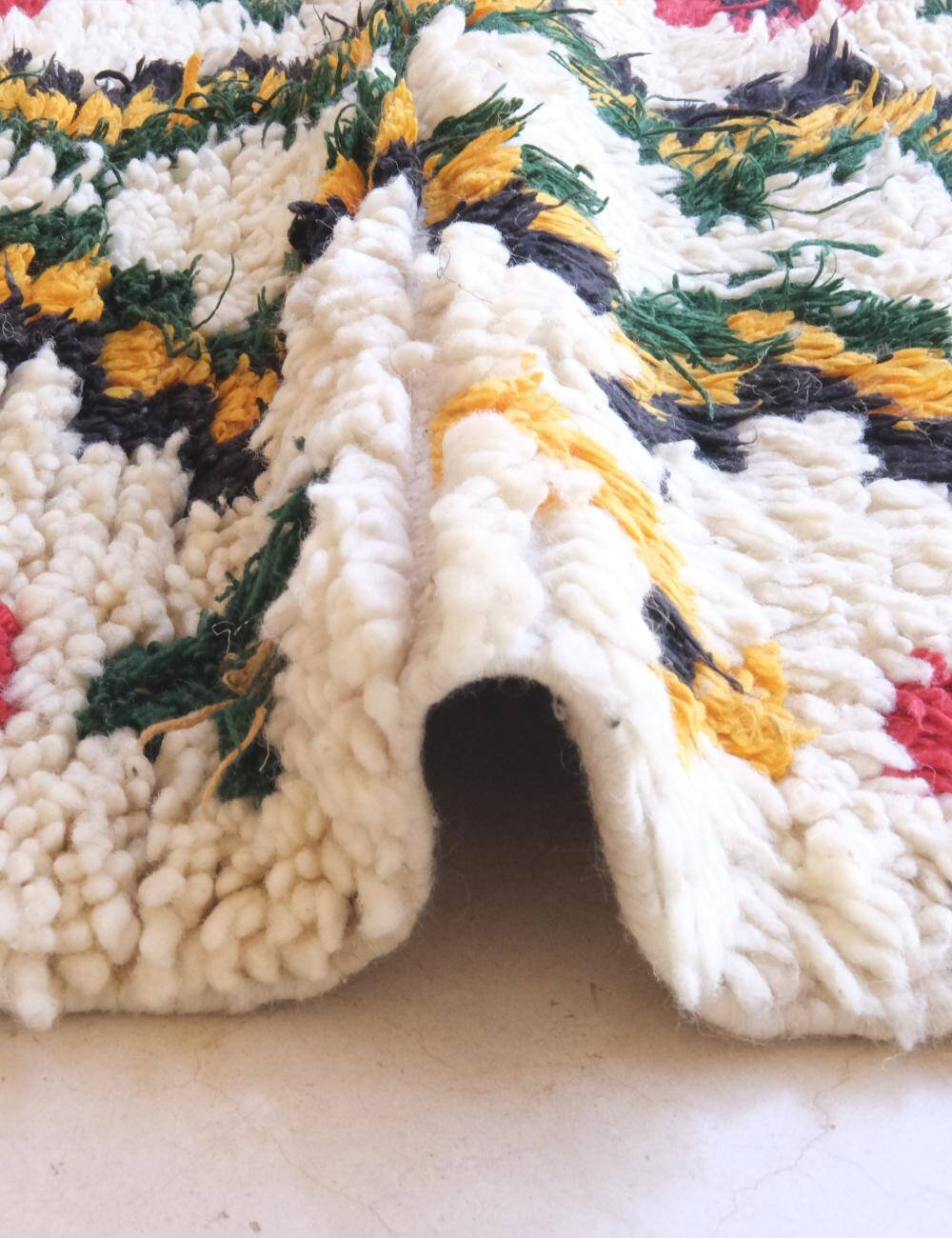 Vintage Berber Ourika Rug - 177 x 70 cm