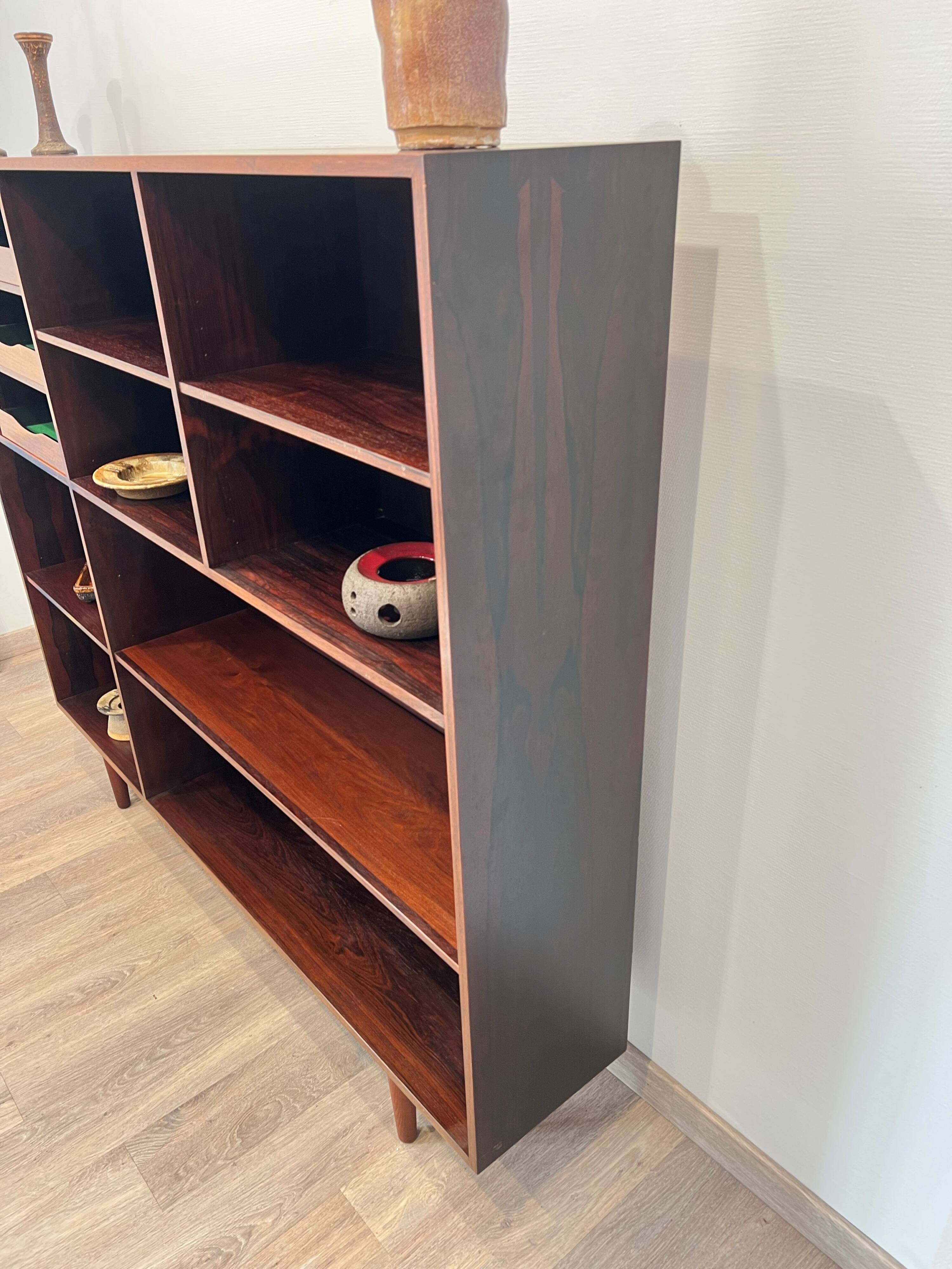 Scandinavian bookshelf in rosewood Denmark