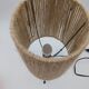 Vintage tripod lamp with rope shade