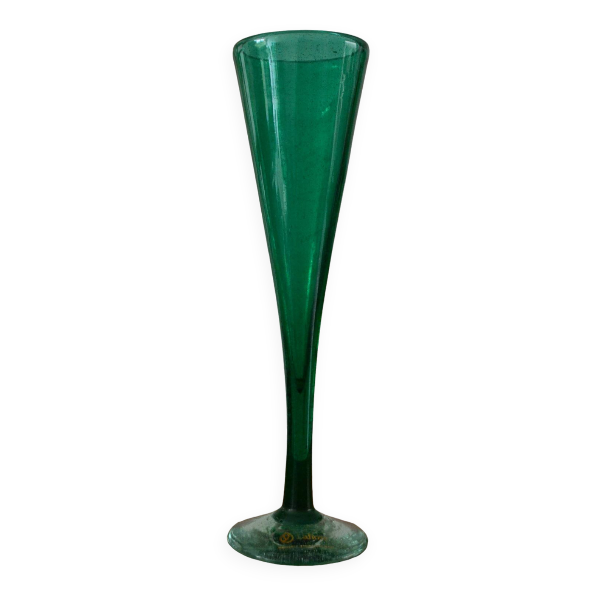 Lafiore Majorca blown glass soliflore vase 27cm