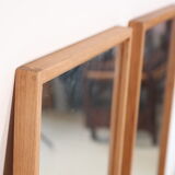 Suite of two Danish mirrors by Aksel Kjersgaard model 145