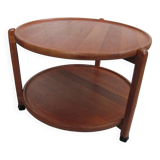 table d'appoint / chariot danois en teck massif