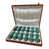 Set of 12 slurry knife holder