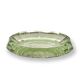 Modern mirrored crystal beveled ashtray, Italy 1940s