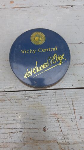 Boites en métal pastille Vichy