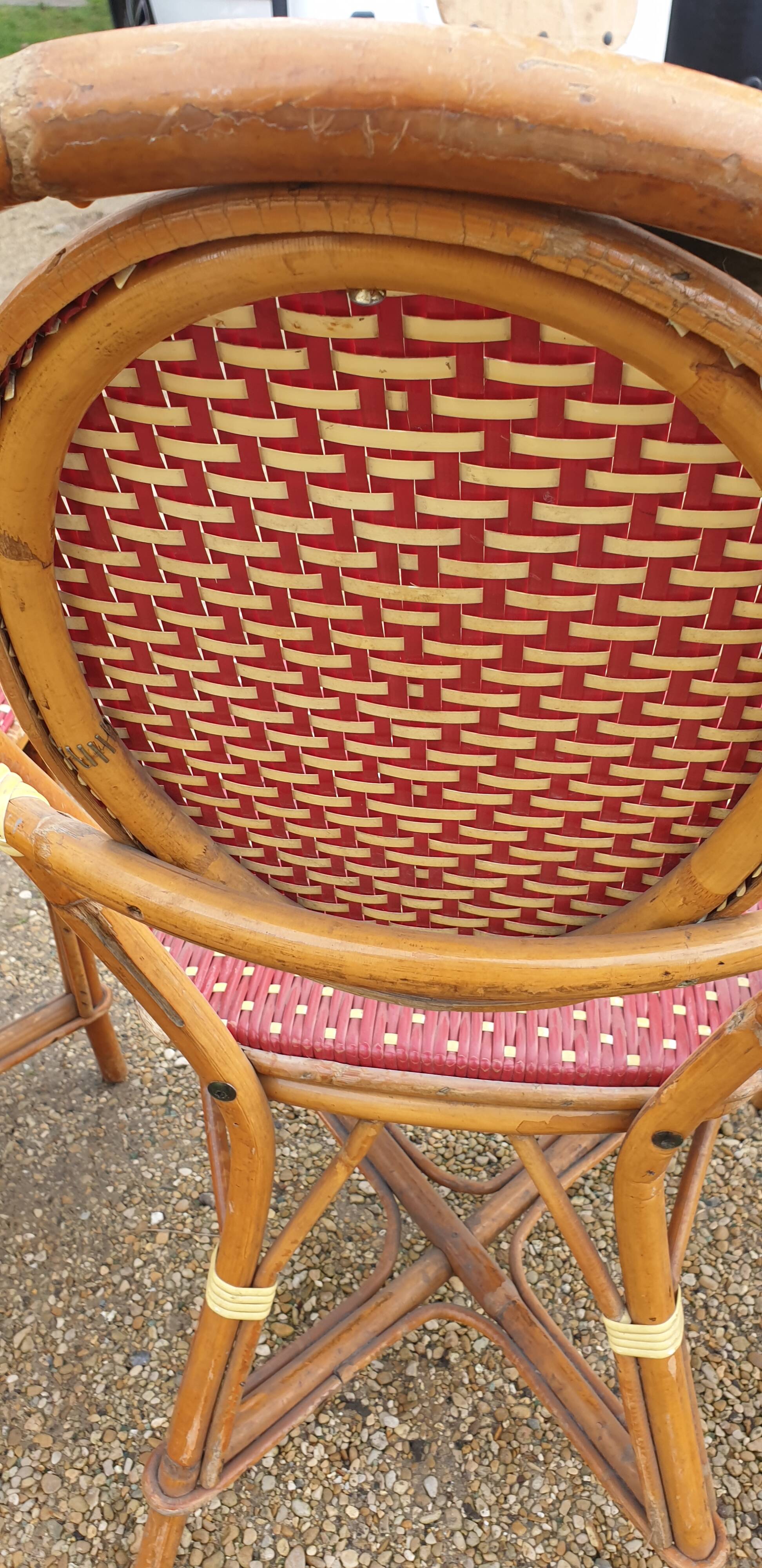 4 chaises de bistrot gatti