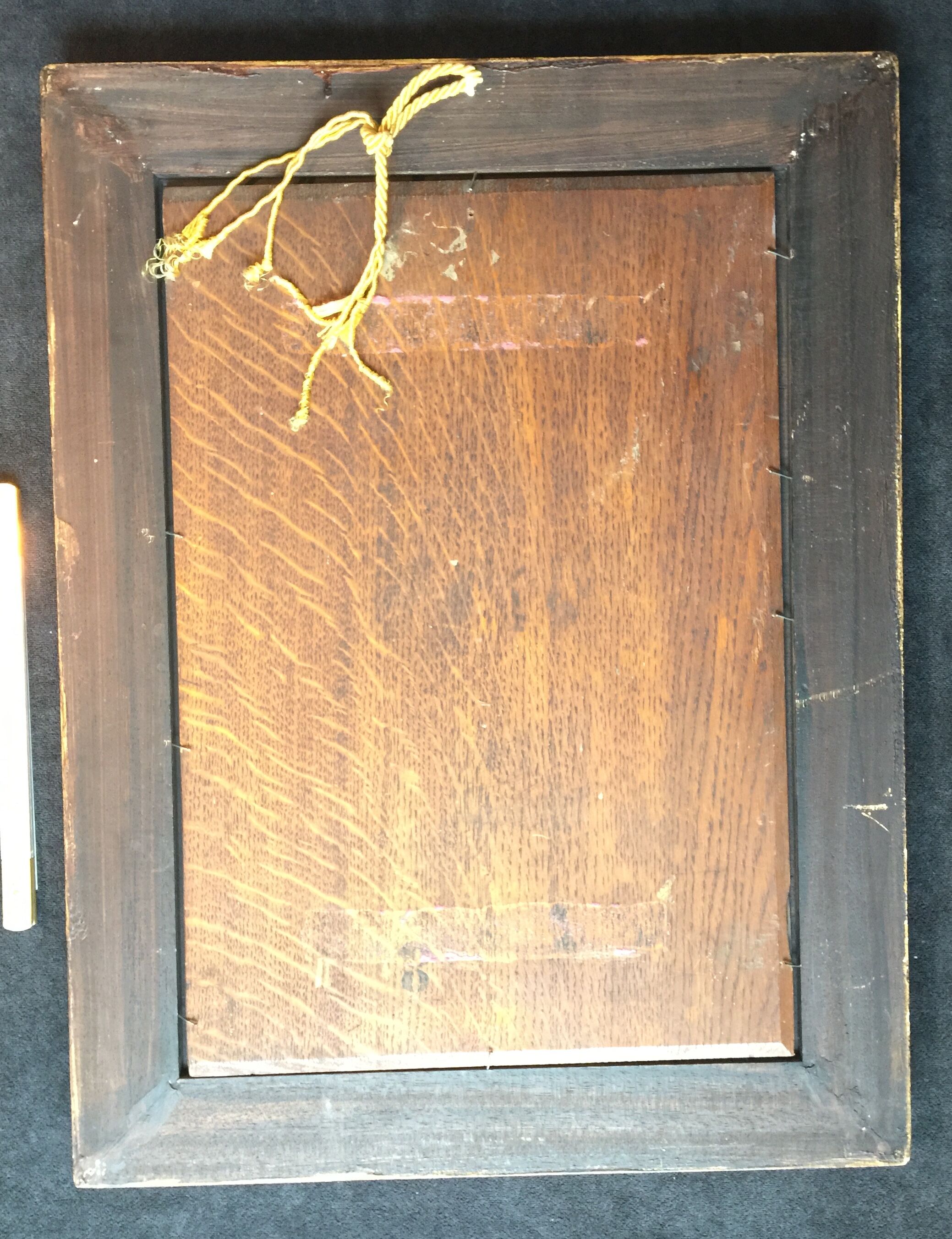 "The Birches" Original oil on wooden panel