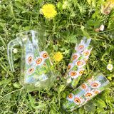 Vintage pitcher and glasses