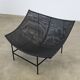 vintage Black leather Butterfly chair by G. van den Berg for Montis, 1980s