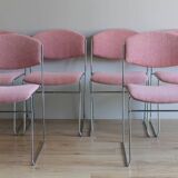 Set of 6 70's Design Chairs