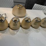 Vintage Artemide wall and ceiling light set