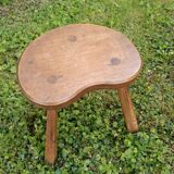 Tripod brutalist coffee table