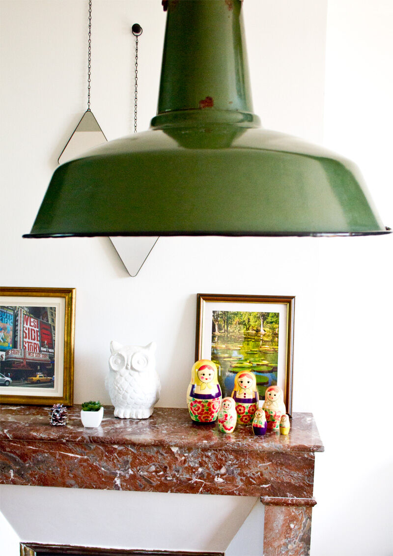 Industrial hanging lamp